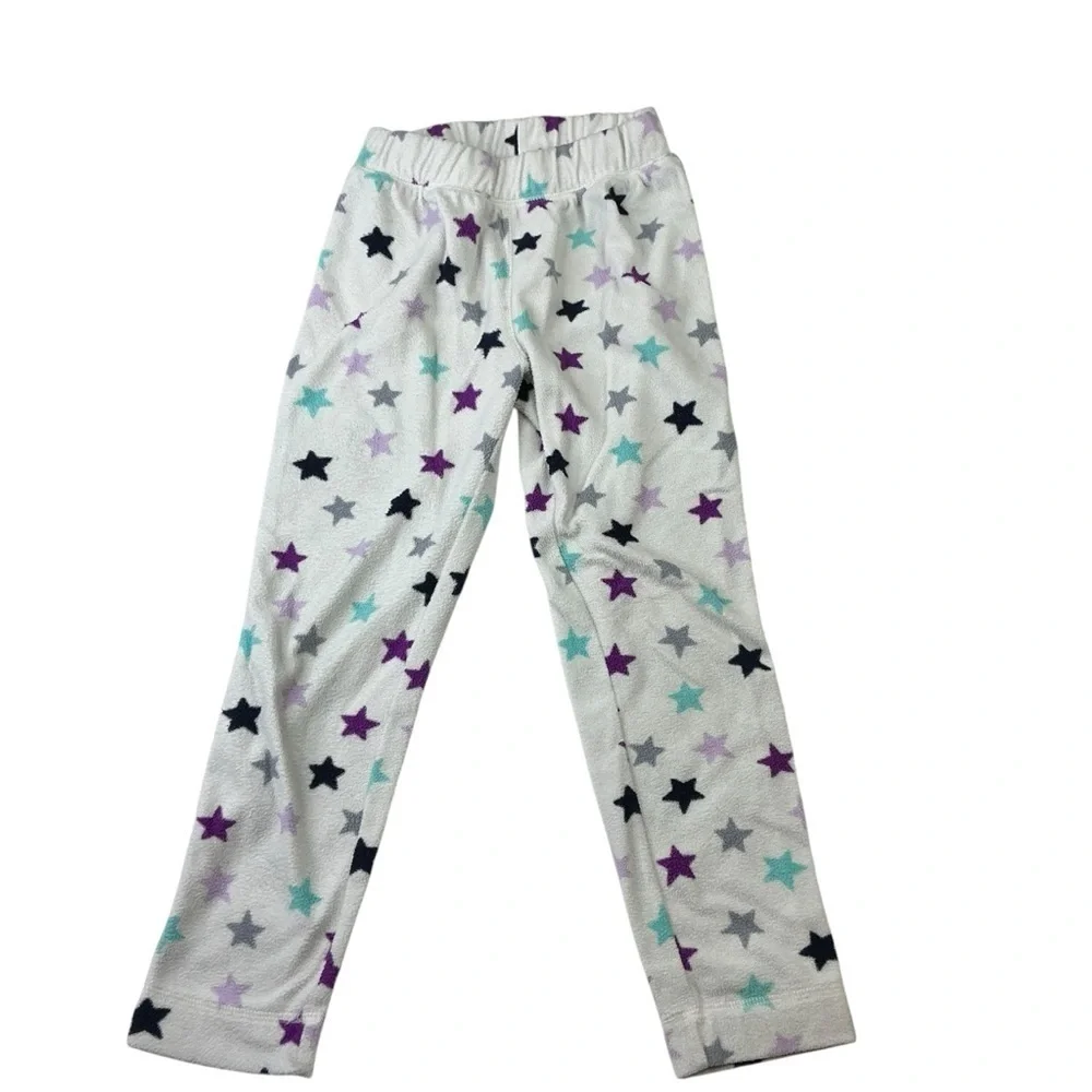 Girls‎ Pajama Sleepwear PJ Bundle Lot of 3 Fleece 2 Pairs 1 Nightgown Size Small